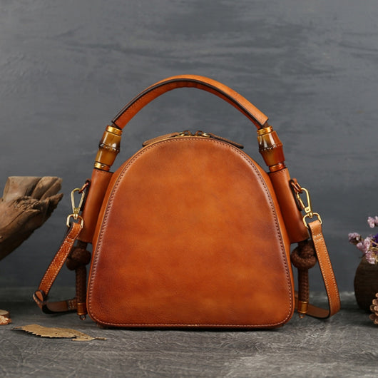Bolso de Cuero Retro para Mujer - Estilo Vintage Clásico - Image 12