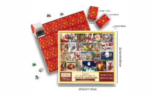 Calendario Adviento Navideño 24 Casillas con Puzzle Interactivo - Image 6