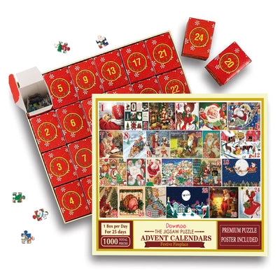 Calendario Adviento Navideño 24 Casillas con Puzzle Interactivo - Image 8