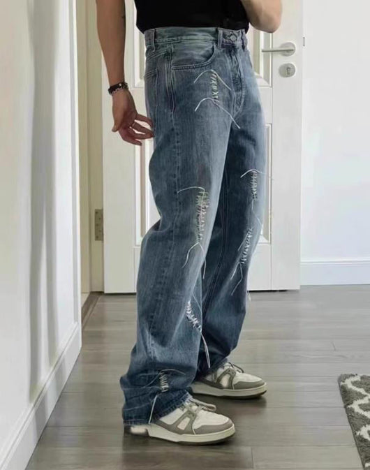 Jeans de Moda Urbana para Hombre - Corte Moderno - Image 18