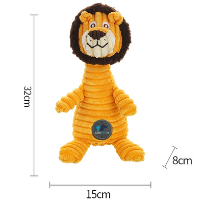 Juguete Mordedor Interactivo de Peluche - Mono Vocal para Perros Pequeños - Image 9