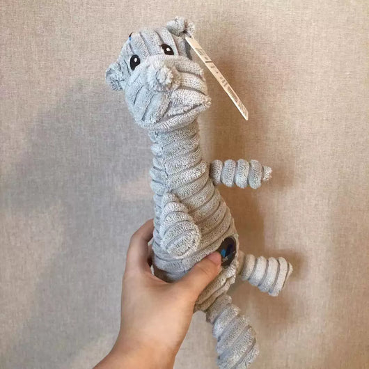 Juguete Mordedor Interactivo de Peluche - Mono Vocal para Perros Pequeños - Image 10