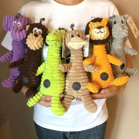 Juguete Mordedor Interactivo de Peluche - Mono Vocal para Perros Pequeños - Image 13
