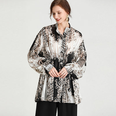 Blusa Satinada Estilo Occidental Reductora de Cintura para Mujer - Image 16