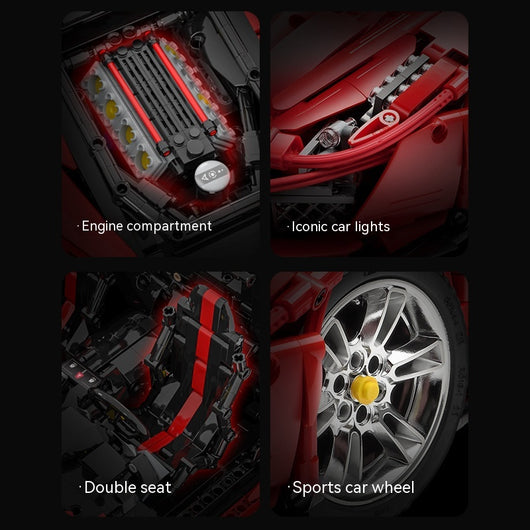 Auto de Carreras Construcción Modular con Control Remoto - Image 9