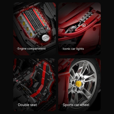 Auto de Carreras Construcción Modular con Control Remoto - Image 15