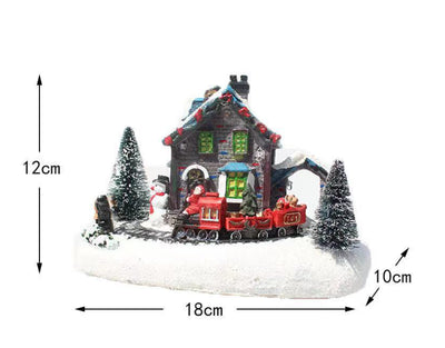 Casitas Navideñas Luminosas de Resina con Colores Vibrantes - Image 14