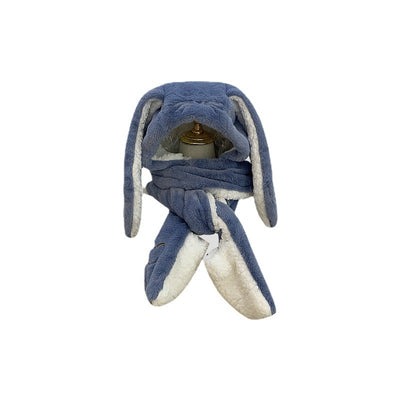 Gorro y Bufanda 2 en 1 con Orejas Largas y Forro Polar Cálido - Image 14