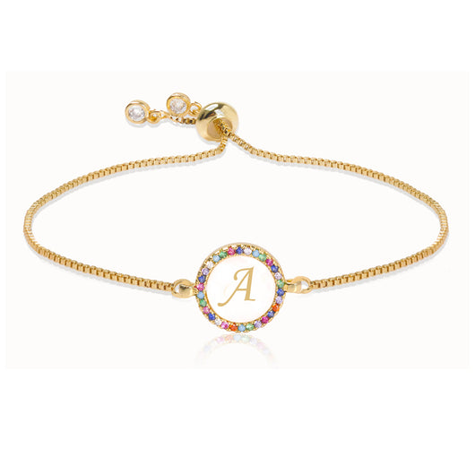 Pulsera Deslizable con Abecedario - Image 2