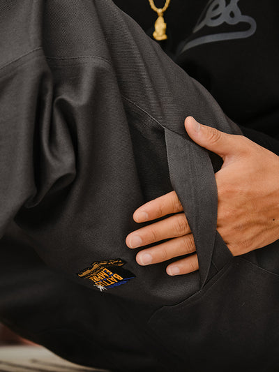 Pantalones de Trabajo Estilo Americano con Tirantes - Image 17