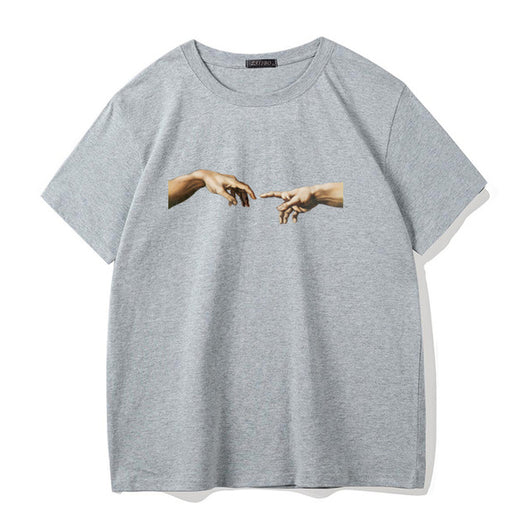 Camiseta de Hombre Estampado Cómico Street Hip Hop - Image 3
