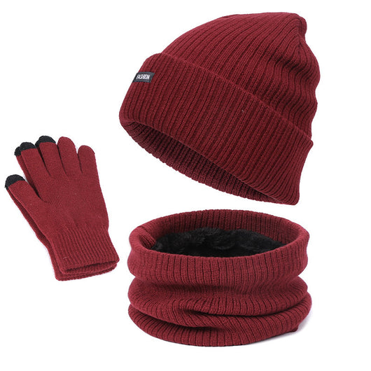 Conjunto de Abrigo: Gorro, Bufanda y Guantes en Lana Térmica - Image 9