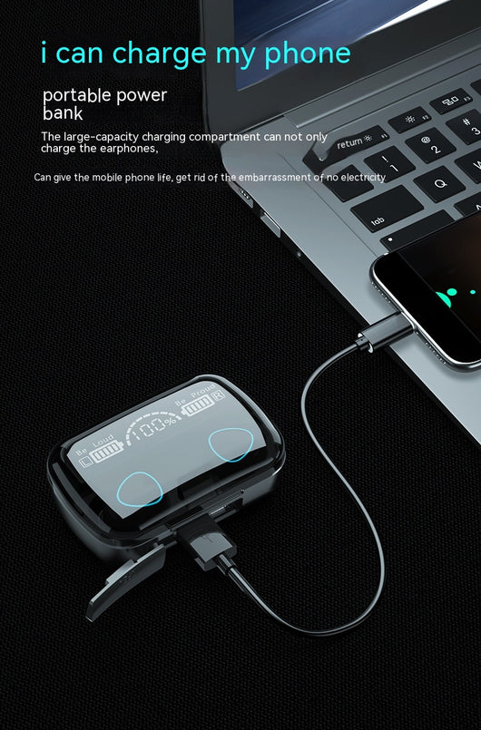 Auriculares Inalámbricos Bluetooth de Alta Gama con Cancelación de Ruido para Hombre - Image 9