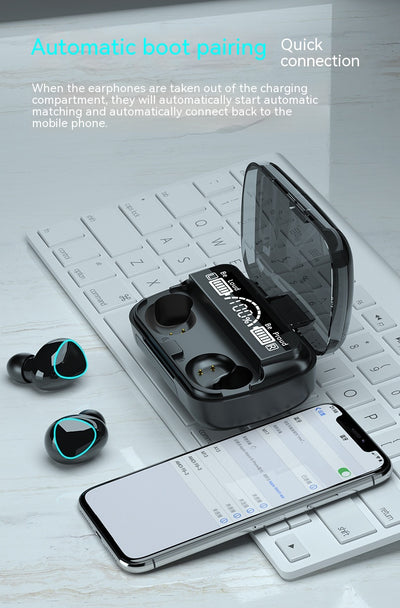 Auriculares Inalámbricos Bluetooth de Alta Gama con Cancelación de Ruido para Hombre - Image 12