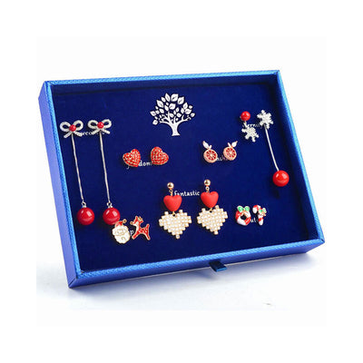 Aretes de Aguja de Plata Navideños - Image 11