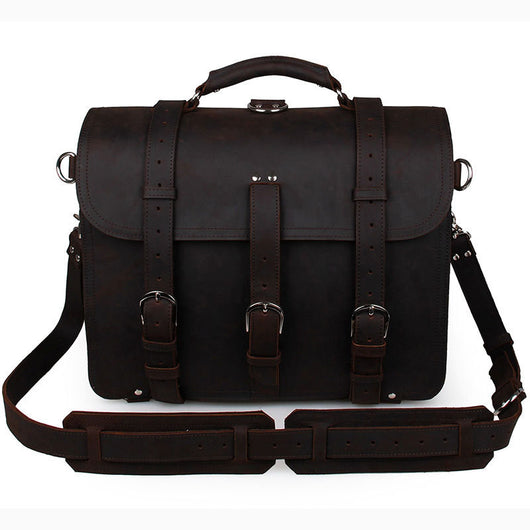 Bolso Tote Cuero Crazy Horse - Image 16