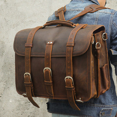 Bolso Tote Cuero Crazy Horse - Image 20