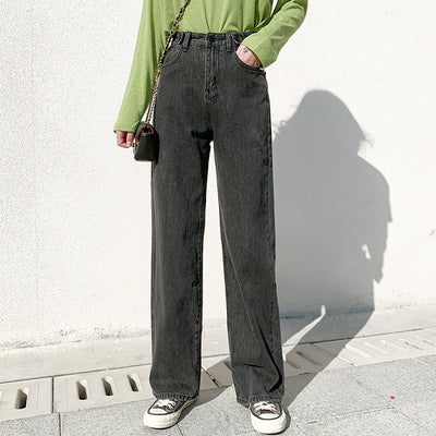 Pantalones de pierna recta con drapeado para limpieza - Image 10