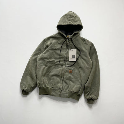 Chaqueta Hoodie con Cierre y Detalles Desgastados para Hombre - Image 19