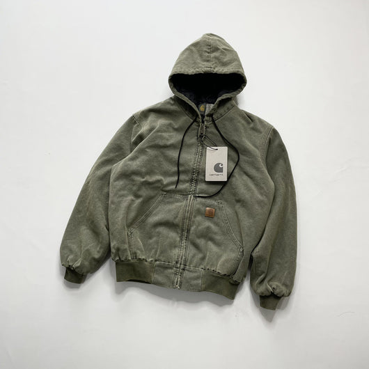 Chaqueta Hoodie con Cierre y Detalles Desgastados para Hombre - Image 19