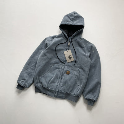 Chaqueta Hoodie con Cierre y Detalles Desgastados para Hombre - Image 21