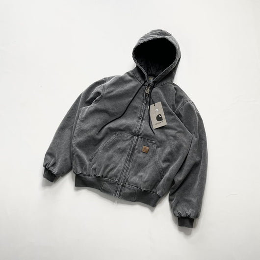 Chaqueta Hoodie con Cierre y Detalles Desgastados para Hombre - Image 23