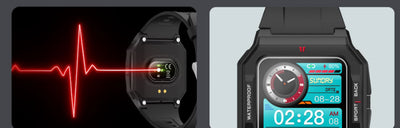Reloj Inteligente Deportivo con Monitor Cardíaco, Presión Arterial y Sueño IP68 - Image 11