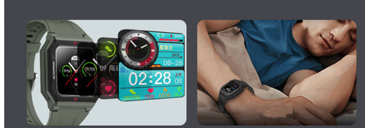 Reloj Inteligente Deportivo con Monitor Cardíaco, Presión Arterial y Sueño IP68 - Image 12