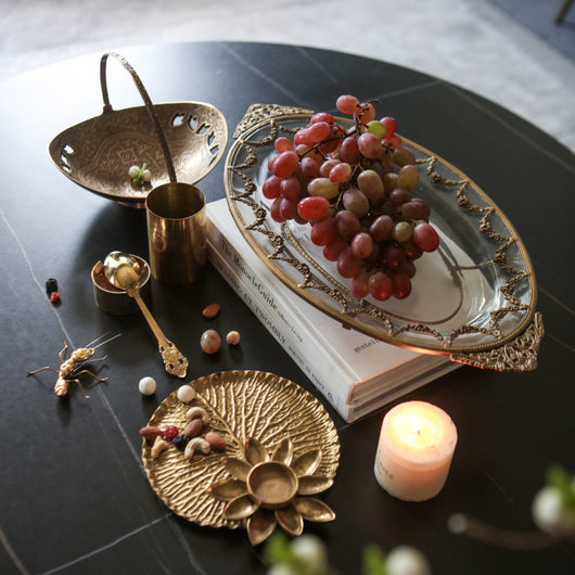 Frutero de Cobre Elegante - Decoración Premium para Mesa y Sala - Image 7