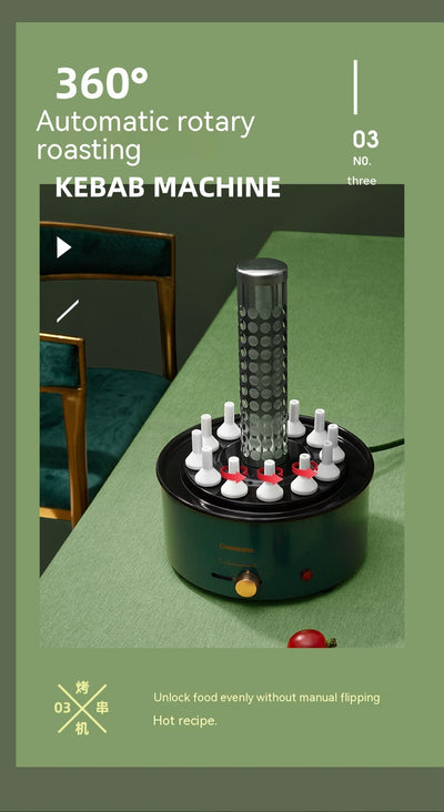 Máquina Automática de Brochetas sin Humo Multifunción - Image 23