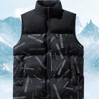 Chaleco de Invierno Acolchado de Algodón para Hombre - Image 11