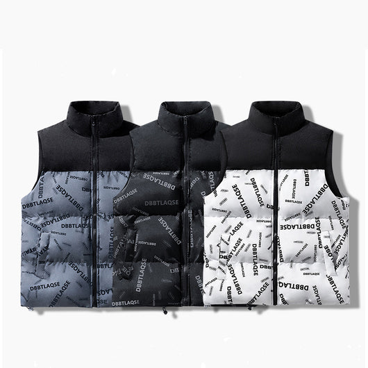 Chaleco de Invierno Acolchado de Algodón para Hombre - Image 12
