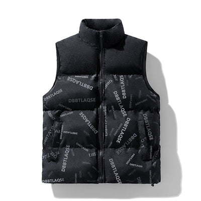 Chaleco de Invierno Acolchado de Algodón para Hombre - Image 14