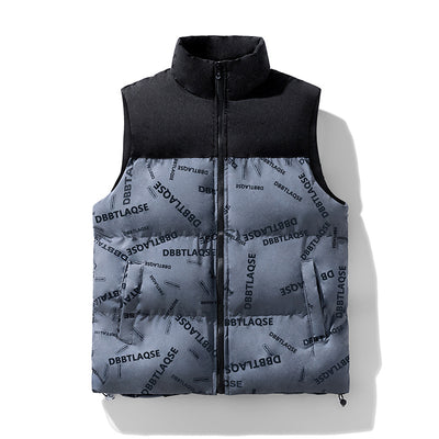Chaleco de Invierno Acolchado de Algodón para Hombre - Image 15