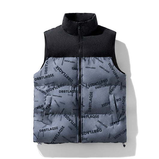 Chaleco de Invierno Acolchado de Algodón para Hombre - Image 15