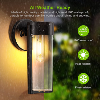 Lámpara Solar de Piso Exterior Resistente al Agua con Filamento de Tungsteno - Image 13