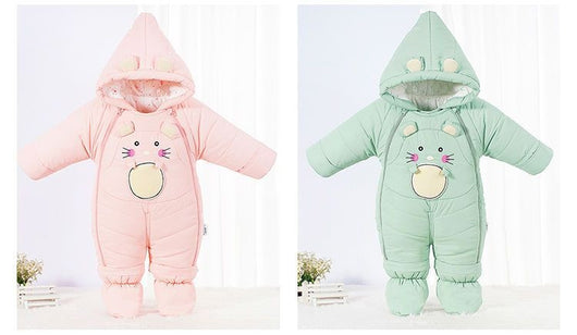 Pijama Enterizo de Algodón con Plumón para Recién Nacido - Image 29