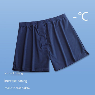 Bóxer Hombre Malla Transpirable Ice Silk Suelta - Image 17