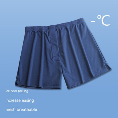 Bóxer Hombre Malla Transpirable Ice Silk Suelta - Image 20