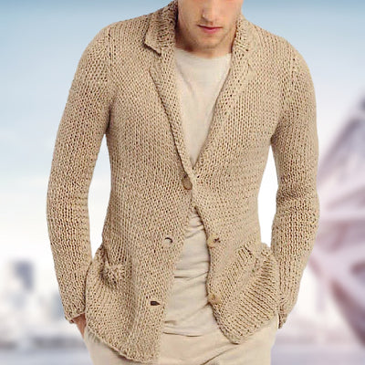 Cardigan de Cuello Alto Elegante - Suéter Manga Larga - Image 21