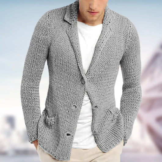 Cardigan de Cuello Alto Elegante - Suéter Manga Larga - Image 22