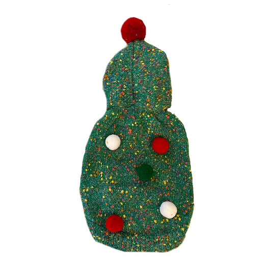 Suéter Navideño Acolchado con Capucha para Mascotas - Abrigo Cálido para Perros - Image 8