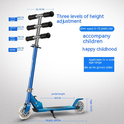 Caminador Scooter de Aleación de Aluminio para Niños - Image 22