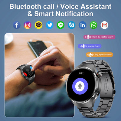 Reloj Inteligente con Monitor Cardíaco, Oxígeno en Sangre y Llamadas Bluetooth - Image 22