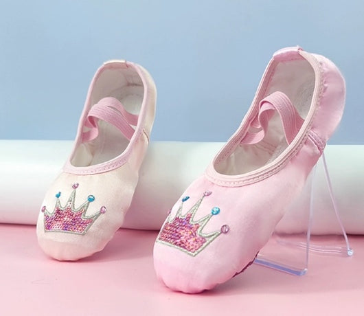 Zapatos de Danza Infantiles con Suela Blanda para Niñas - Image 15