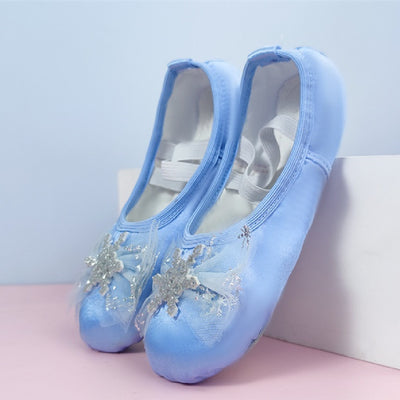 Zapatos de Danza Infantiles con Suela Blanda para Niñas - Image 23