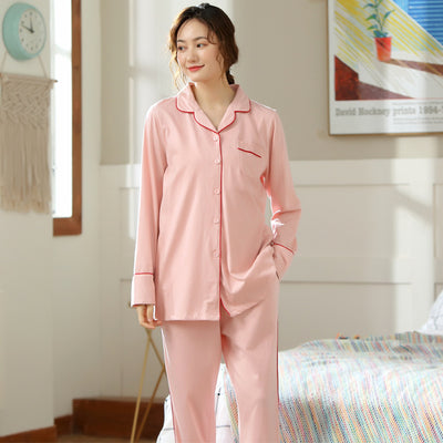 Conjunto de 3 Piezas de Algodón para Embarazo y Postparto - Pijama Lactancia Premamá - Image 7