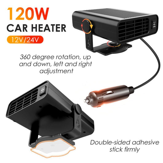 Desempañador Calefactor Universal para Auto 12V/24V con Ventilador - Image 26