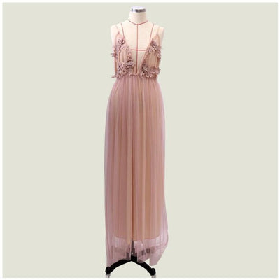 Vestido de Novia y Dama de Honor Elegante con Tirantes - Image 13