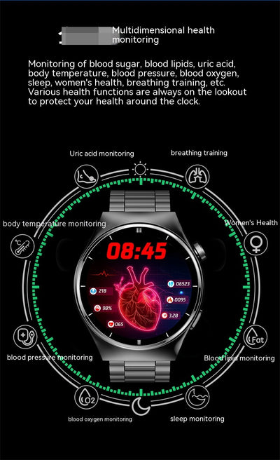 Reloj Inteligente F320 con Llamadas Bluetooth y Monitoreo de Salud Integral - Image 11